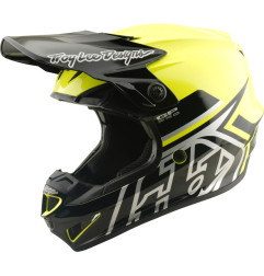 TROY LEE DESIGNS GP Pro Mips Youth Helmet - Mono Flo Yellow