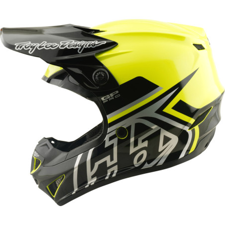 Casco infantil TROY LEE DESIGNS GP Pro Mips - Mono amarillo flúor