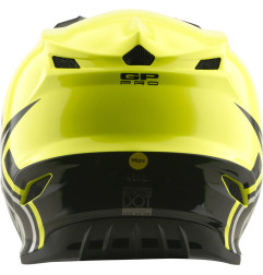 TROY LEE DESIGNS GP Pro Mips Kinderhelm - Mono Flo Gelb