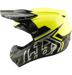 Casque enfant TROY LEE DESIGNS GP Pro Mips - Mono jaune fluo