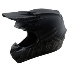 TROY LEE DESIGNS GP Pro Mono Jugend-Helm – Schwarz