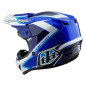 TROY LEE DESIGNS GP Shutter Youth Helmet - Blue/White - size YL TROY LEE DESIGNS GP Shutter Youth Helmet - Blue/White - size YL