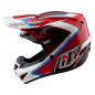 TROY LEE DESIGNS GP Shutter Jugend-Helm – Rot/Weiß - Größe YL TROY LEE DESIGNS GP Shutter Jugend-Helm – Rot/Weiß - Größe YL