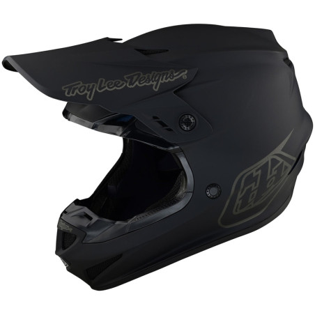 TROY LEE DESIGNS GP Mono Youth Helmet - Black