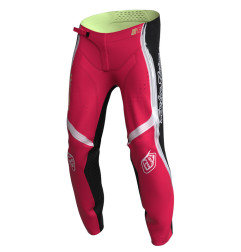 Pantalon enfant TROY LEE DESIGNS SE Pro Stripes - Infra Red/noir