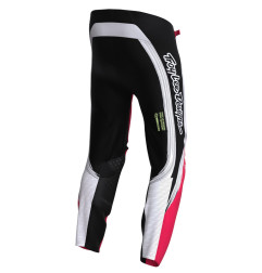 Pantalón infantil TROY LEE DESIGNS SE Pro Stripes - Rojo neón/Negro