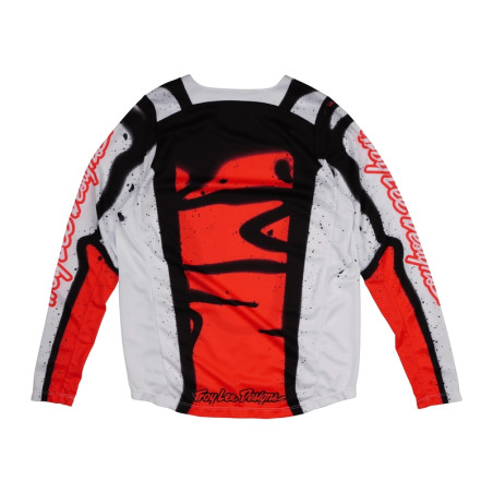 TROY LEE DESIGNS GP Pro Membran-Trikot – Weiß/Infra Red - Größe YXS