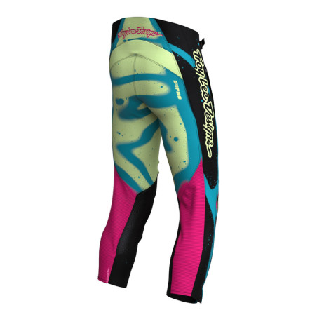 Pantalón infantil TROY LEE DESIGNS GP Pro Membrane - Negro/Amarillo