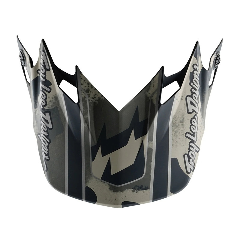 Visera TROY LEE DESIGNS GP Pro – Trooper Black/Caper Visera TROY LEE DESIGNS GP Pro – Trooper Black/Caper
