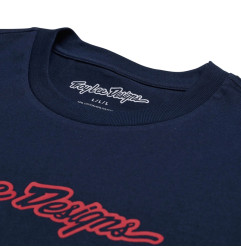T-Shirt TROY LEE DESIGNS Signature - Navy