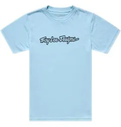 T-Shirt enfant TROY LEE DESIGNS Signature - Dawn Blue