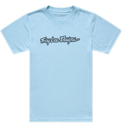 TROY LEE DESIGNS Signature Jugend T-Shirt - Dawn Blue