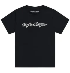 T-Shirt enfant TROY LEE DESIGNS Signature - noir