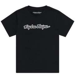T-Shirt enfant TROY LEE DESIGNS Signature - noir
