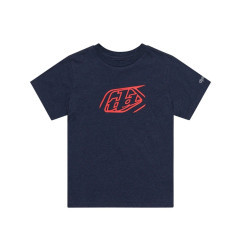 Camiseta infantil TROY LEE DESIGNS Badge - Navy Heater