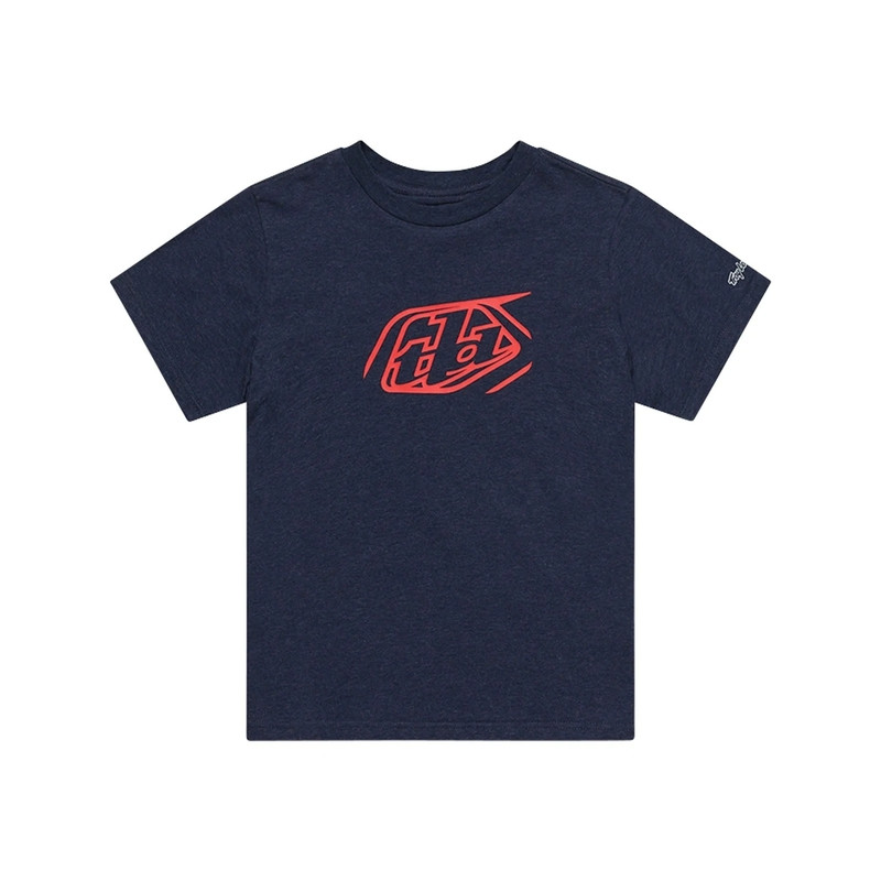 Camiseta infantil TROY LEE DESIGNS Badge - Navy Heater - talla YL