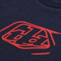 T-Shirt enfant TROY LEE DESIGNS Badge - Navy Heater - taille YL