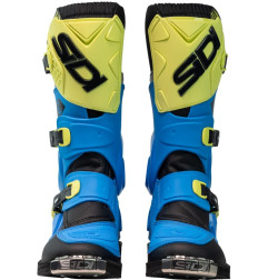 Botas infantiles SIDI Flame - Azul claro / Lima / Negro