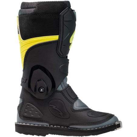 SIDI Flame Youth Boots - Black / Lime / Gray