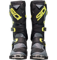 Bottes enfants SIDI Flame - noir / Citron / gris