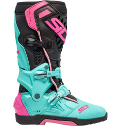 Bottes SIDI Crossair - Menthe / noir / rose
