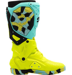 Botas SIDI Crossair X - Mint/amarillo neón