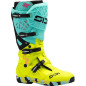 Bottes SIDI Crossair X - Mint/jaune fluo Bottes SIDI Crossair X - Mint/jaune fluo