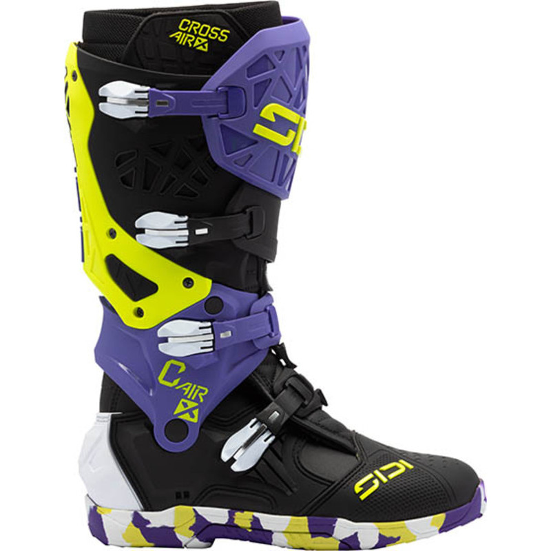 Bottes SIDI Crossair X - noir/violet Bottes SIDI Crossair X - noir/violet