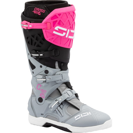 SIDI Crossair X Boots - Grey/Fluo Pink