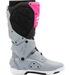 SIDI Crossair X Boots - Grey/Fluo Pink