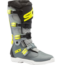 SIDI Xpower SC Boots - Grey/Neon Yellow