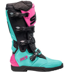 Bottes SIDI XPower SC - Menthe / noir / rose