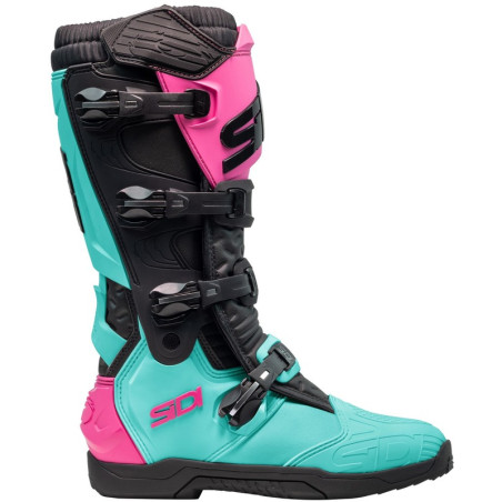 SIDI XPower SC Boots - Mint / Black / Pink