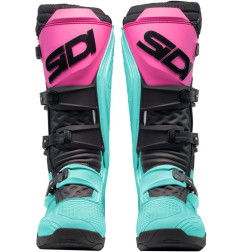 Bottes SIDI XPower SC - Menthe / noir / rose