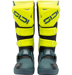 Botas SIDI Crosscore - petrol/amarillo flúor