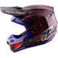 Casco TROY LEE DESIGNS SE5 Carbon Mips Overspray - negro/magenta Casco TROY LEE DESIGNS SE5 Carbon Mips Overspray - negro/magenta