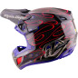 Casque TROY LEE DESIGNS SE5 Carbon Mips Overspray - noir/magenta Casque TROY LEE DESIGNS SE5 Carbon Mips Overspray - noir/magenta