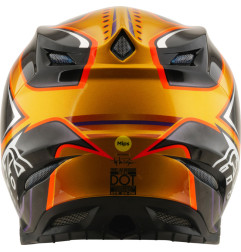 TROY LEE DESIGNS SE5 Carbon Mips Helm - Crest Gold