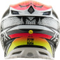TROY LEE DESIGNS SE5 Carbon Mips Helmet - Lined Up White TROY LEE DESIGNS SE5 Carbon Mips Helmet - Lined Up White