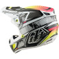 Casque TROY LEE DESIGNS SE5 Carbon Mips - Lined Up blanc Casque TROY LEE DESIGNS SE5 Carbon Mips - Lined Up blanc