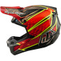 TROY LEE DESIGNS SE5 Carbon Mips Helm - Wings Rot