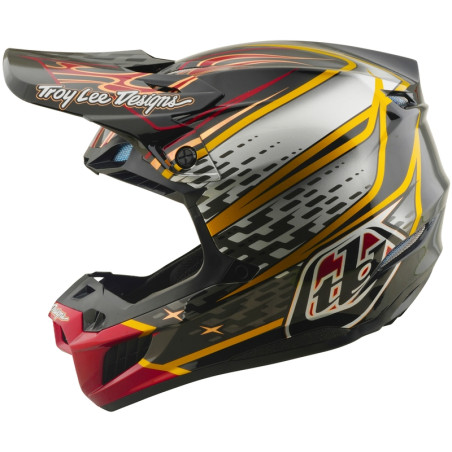 Casque TROY LEE DESIGNS SE5 Composite Mips - Wings noir