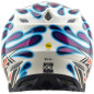 TROY LEE DESIGNS SE5 Composite Mips Helm - Overspray Violett/Weiß
