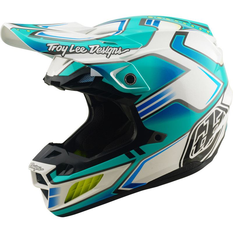 TROY LEE DESIGNS SE5 Composite Mips Helmet - Crest Real Teal