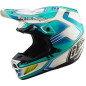 TROY LEE DESIGNS SE5 Composite Mips Helm - Crest Real Teal TROY LEE DESIGNS SE5 Composite Mips Helm - Crest Real Teal