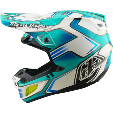 Casco TROY LEE DESIGNS SE5 Composite Mips - Crest Real Teal