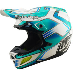 Casco TROY LEE DESIGNS SE5 Composite Mips - Crest Real Teal