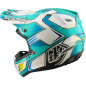 Casco TROY LEE DESIGNS SE5 Composite Mips - Crest Real Teal