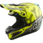 Casco TROY LEE DESIGNS SE5 Composite Mips - Myth amarillo flúor