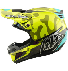 TROY LEE DESIGNS SE5 Composite Mips Helm - Myth Flo Gelb